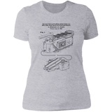 T-Shirts Heather Grey / S Ghost Trap Patent Women's Premium T-Shirt