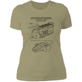 T-Shirts Light Olive / S Ghost Trap Patent Women's Premium T-Shirt