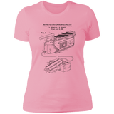 T-Shirts Light Pink / S Ghost Trap Patent Women's Premium T-Shirt