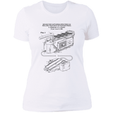 T-Shirts White / S Ghost Trap Patent Women's Premium T-Shirt