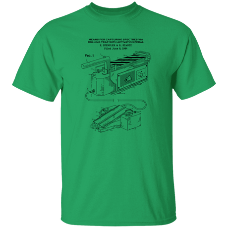 T-Shirts Irish Green / YXS Ghost Trap Patent Youth T-Shirt