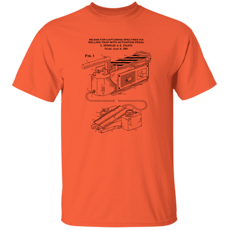 T-Shirts Orange / YXS Ghost Trap Patent Youth T-Shirt