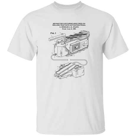 T-Shirts White / YXS Ghost Trap Patent Youth T-Shirt