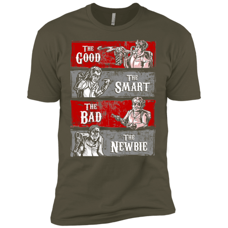 T-Shirts Military Green / X-Small Ghost Wranglers Men's Premium T-Shirt