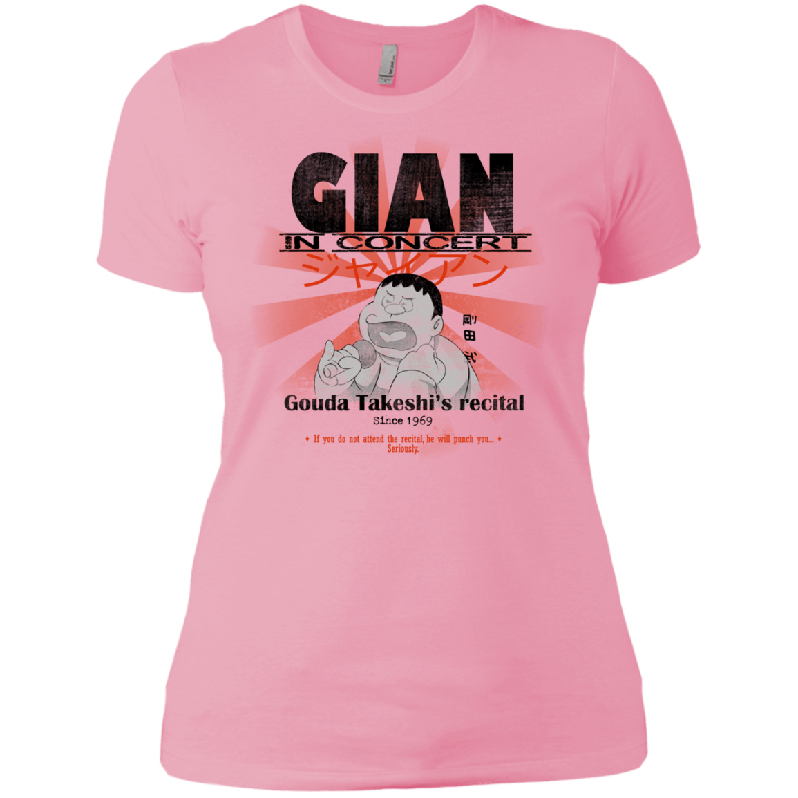T-Shirts Light Pink / X-Small Gian Concert Women's Premium T-Shirt