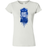 T-Shirts White / S Girl Power Junior Slimmer-Fit T-Shirt