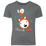 T-Shirts Premium Heather / YXS Giving a Fox Youth Triblend T-Shirt