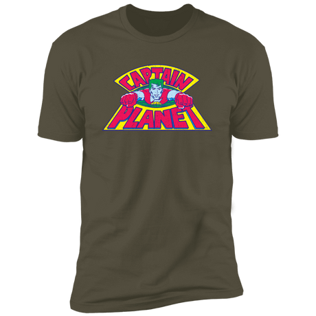 T-Shirts Military Green / S Go Planet! Men's Premium T-Shirt