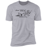 T-Shirts Heather Grey / S Go To Camp Men's Premium T-Shirt