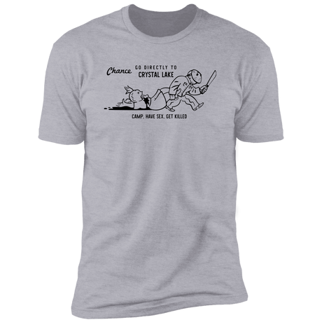 T-Shirts Heather Grey / S Go To Camp Men's Premium T-Shirt