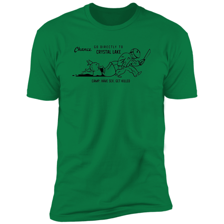 T-Shirts Kelly Green / S Go To Camp Men's Premium T-Shirt