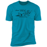 T-Shirts Turquoise / S Go To Camp Men's Premium T-Shirt