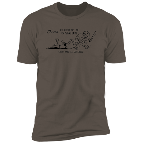 T-Shirts Warm Grey / S Go To Camp Men's Premium T-Shirt