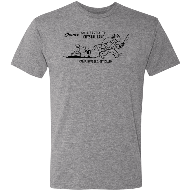 T-Shirts Premium Heather / S Go To Camp Men's Triblend T-Shirt