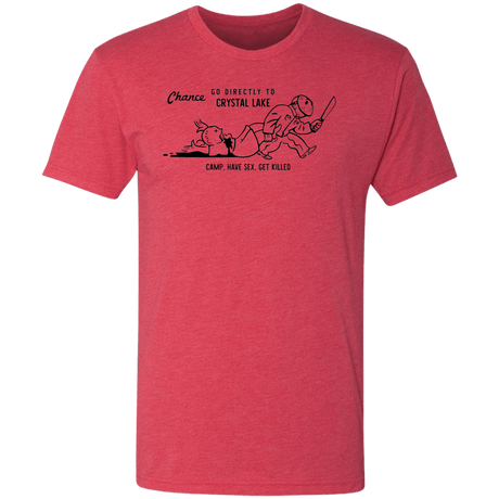 T-Shirts Vintage Red / S Go To Camp Men's Triblend T-Shirt