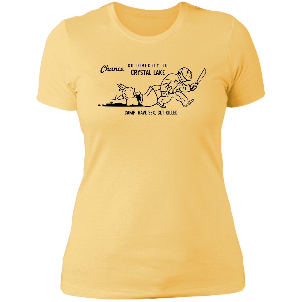 T-Shirts Banana Cream/ / S Go To Camp Women's Premium T-Shirt