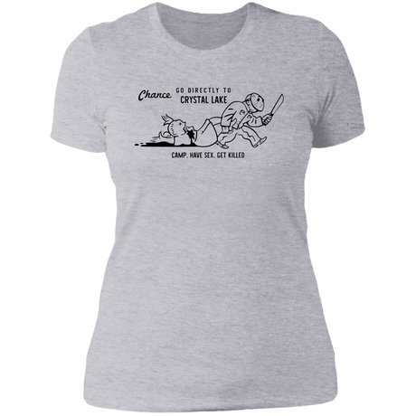 T-Shirts Heather Grey / S Go To Camp Women's Premium T-Shirt