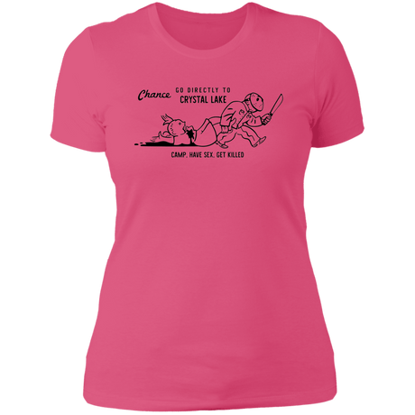 T-Shirts Hot Pink / S Go To Camp Women's Premium T-Shirt
