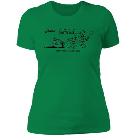T-Shirts Kelly Green / S Go To Camp Women's Premium T-Shirt