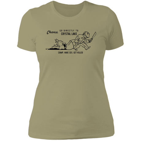 T-Shirts Light Olive / S Go To Camp Women's Premium T-Shirt