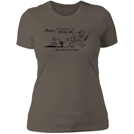 T-Shirts Warm Grey / S Go To Camp Women's Premium T-Shirt