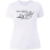 T-Shirts White / S Go To Camp Women's Premium T-Shirt