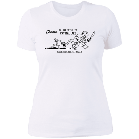 T-Shirts White / S Go To Camp Women's Premium T-Shirt