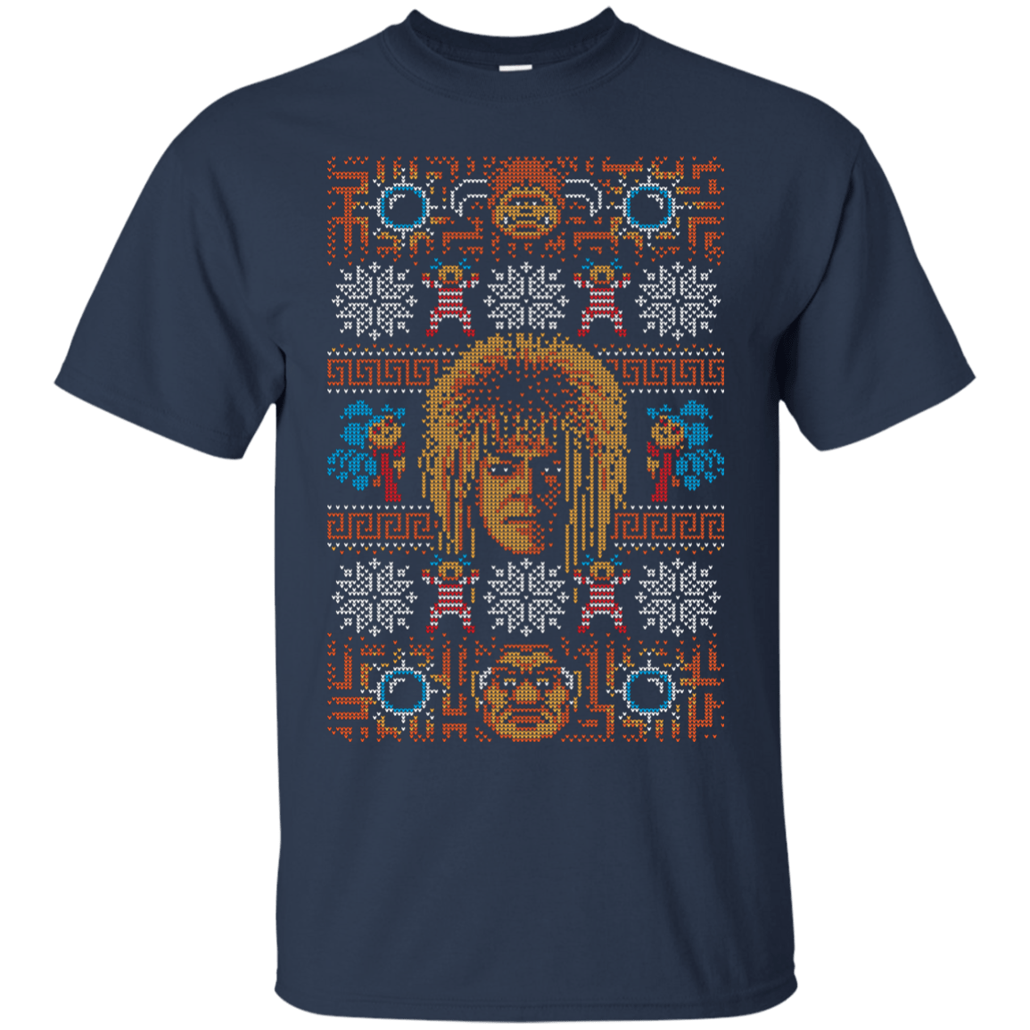 T-Shirts Navy / Small Goblin Christmas T-Shirt