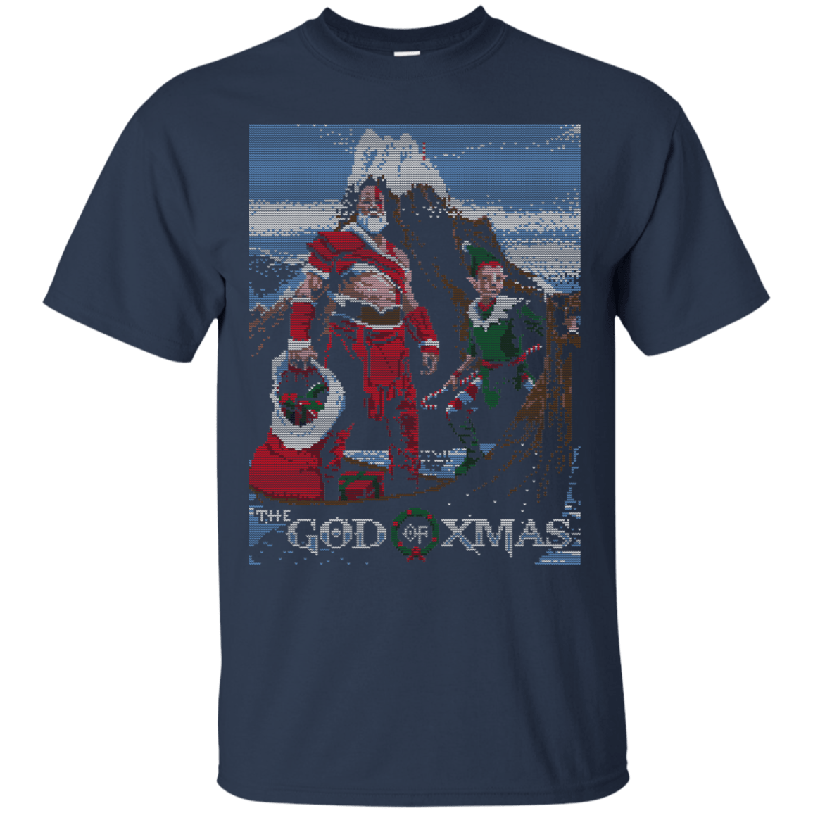 T-Shirts Navy / S GOD OF XMAS T-Shirt