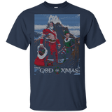 T-Shirts Navy / YXS GOD OF XMAS Youth T-Shirt