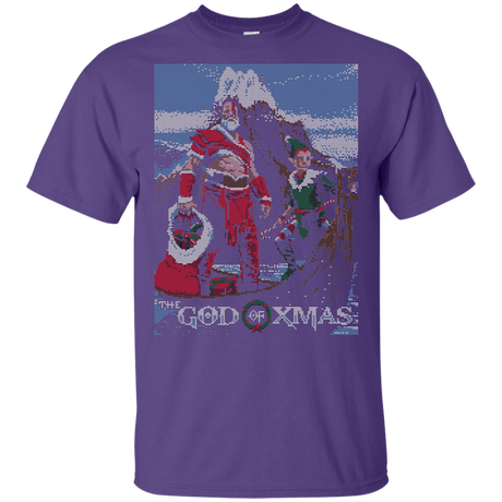 T-Shirts Purple / YXS GOD OF XMAS Youth T-Shirt