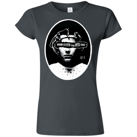 T-Shirts Charcoal / S God Save The Lab Test Junior Slimmer-Fit T-Shirt