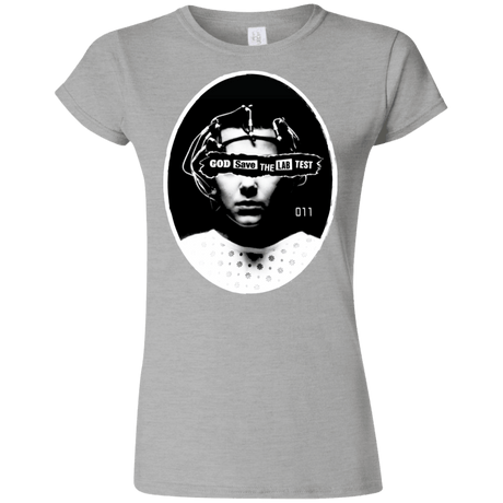 T-Shirts Sport Grey / S God Save The Lab Test Junior Slimmer-Fit T-Shirt