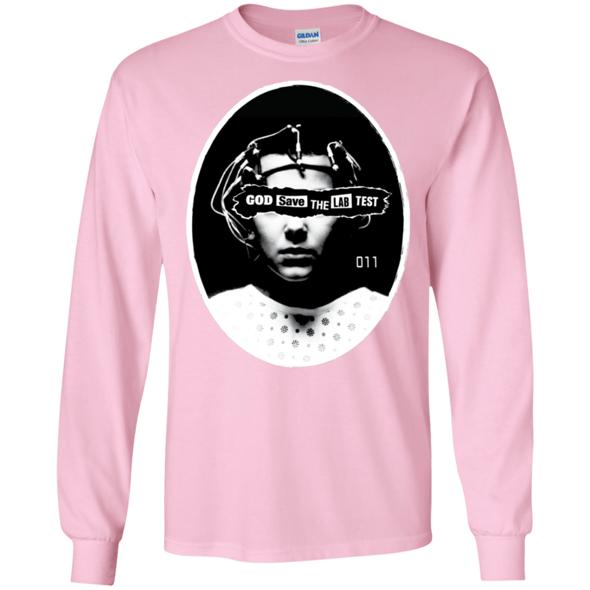 T-Shirts Light Pink / S God Save The Lab Test Men's Long Sleeve T-Shirt