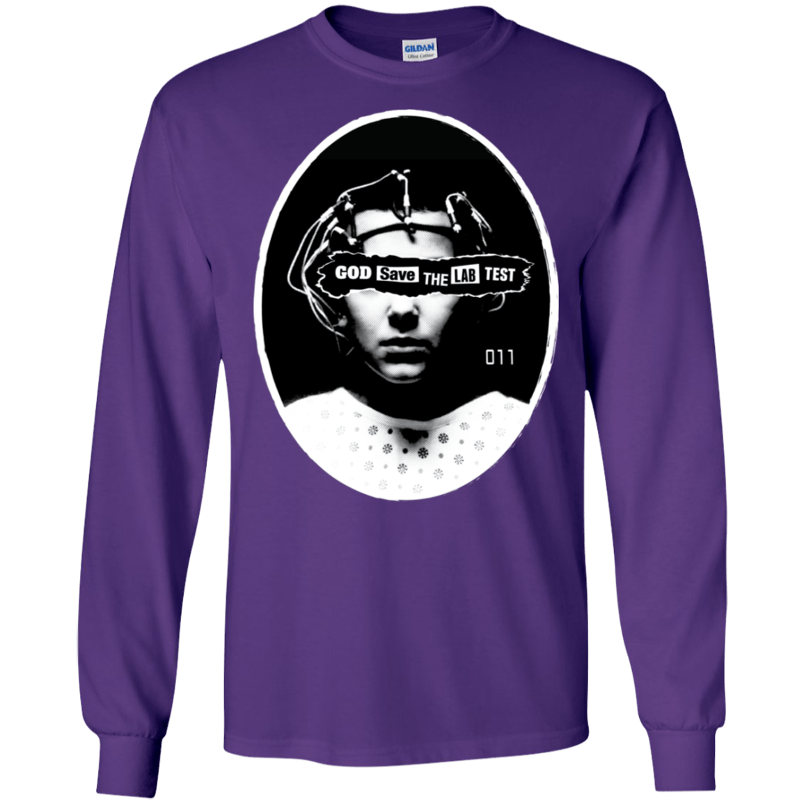 T-Shirts Purple / S God Save The Lab Test Men's Long Sleeve T-Shirt