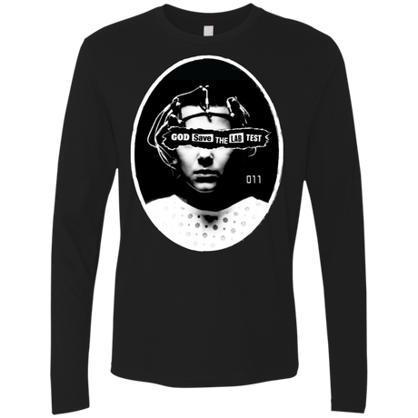 T-Shirts Black / S God Save The Lab Test Men's Premium Long Sleeve