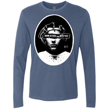 T-Shirts Indigo / S God Save The Lab Test Men's Premium Long Sleeve
