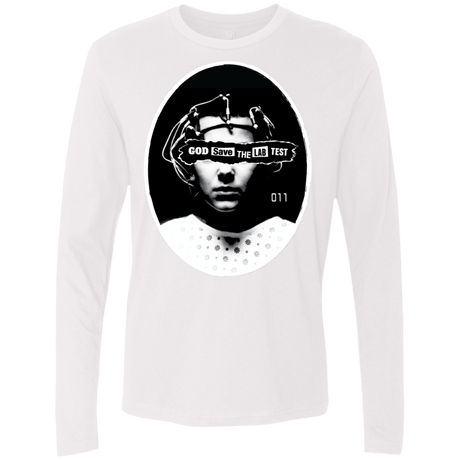 T-Shirts White / S God Save The Lab Test Men's Premium Long Sleeve