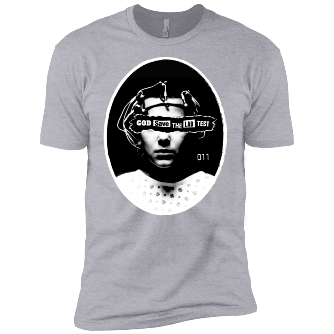 T-Shirts Heather Grey / X-Small God Save The Lab Test Men's Premium T-Shirt