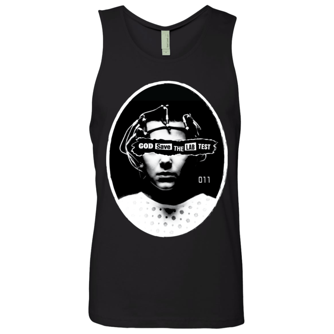 T-Shirts Black / S God Save The Lab Test Men's Premium Tank Top