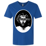 T-Shirts Royal / X-Small God Save The Lab Test Men's Premium V-Neck