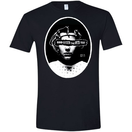 T-Shirts Black / X-Small God Save The Lab Test Men's Semi-Fitted Softstyle