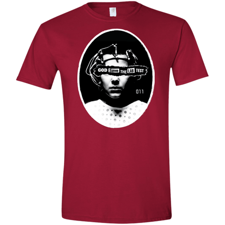 T-Shirts Cardinal Red / S God Save The Lab Test Men's Semi-Fitted Softstyle