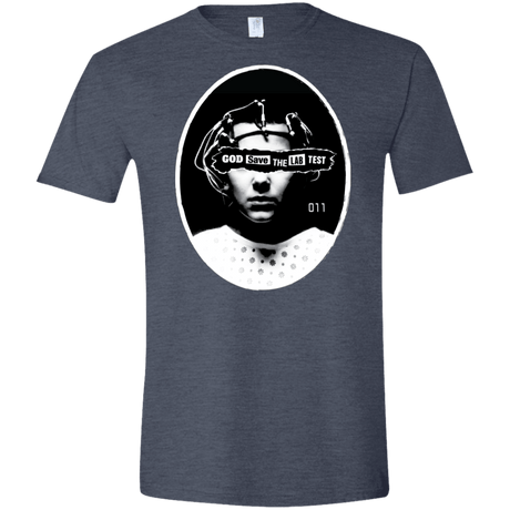 T-Shirts Heather Navy / S God Save The Lab Test Men's Semi-Fitted Softstyle