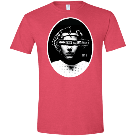T-Shirts Heather Red / S God Save The Lab Test Men's Semi-Fitted Softstyle