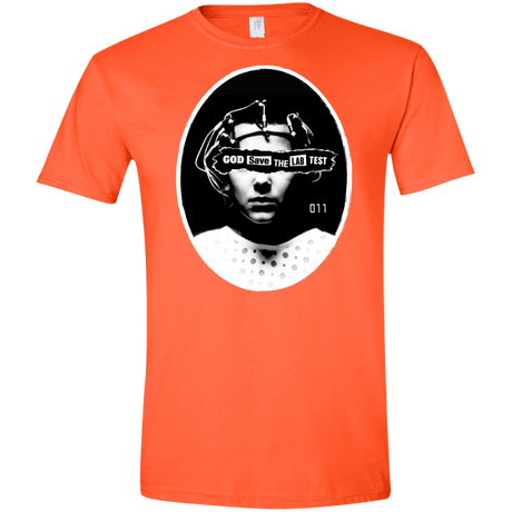 T-Shirts Orange / S God Save The Lab Test Men's Semi-Fitted Softstyle