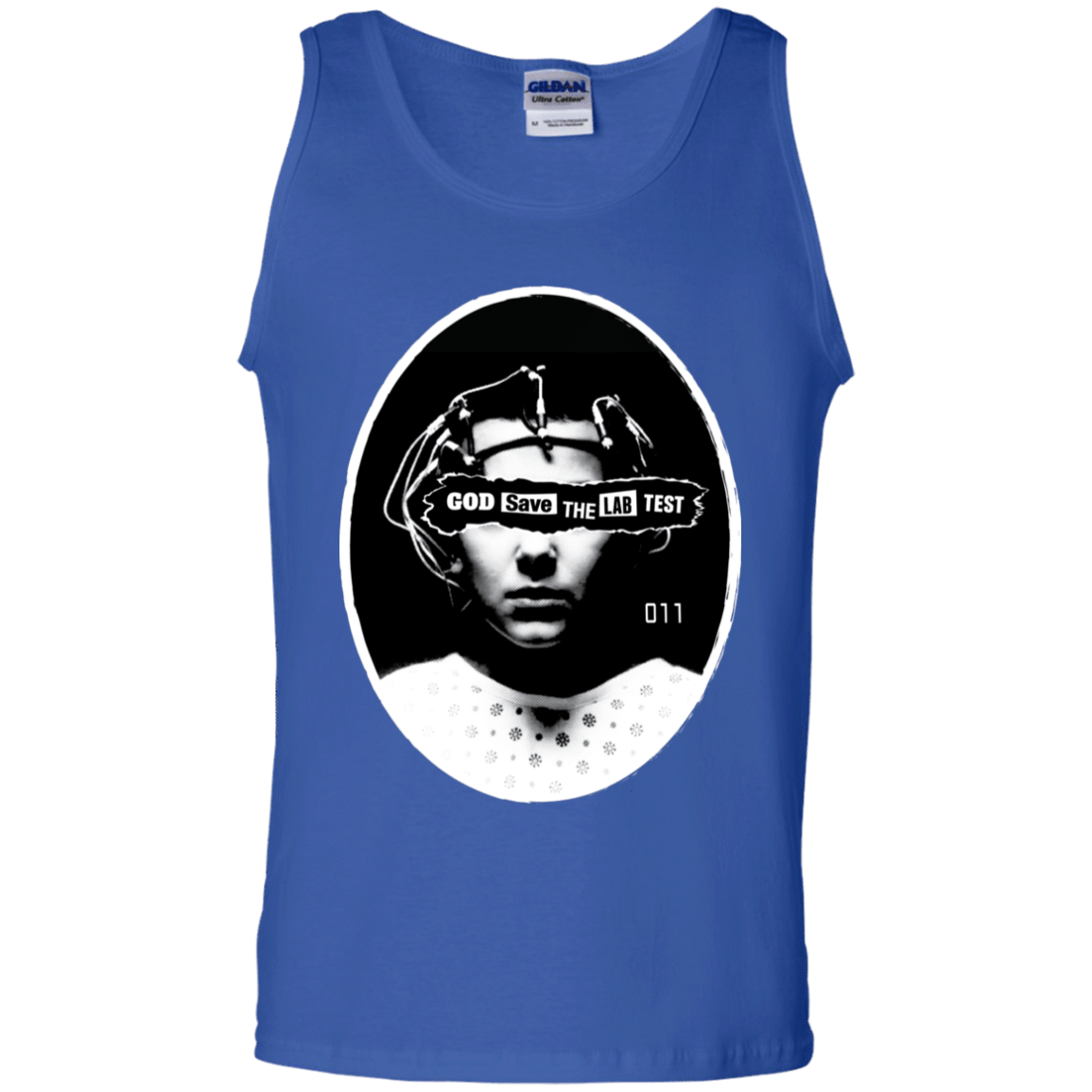 T-Shirts Royal / S God Save The Lab Test Men's Tank Top