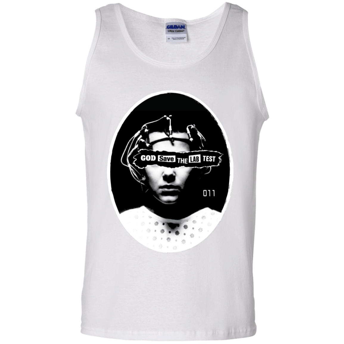 T-Shirts White / S God Save The Lab Test Men's Tank Top