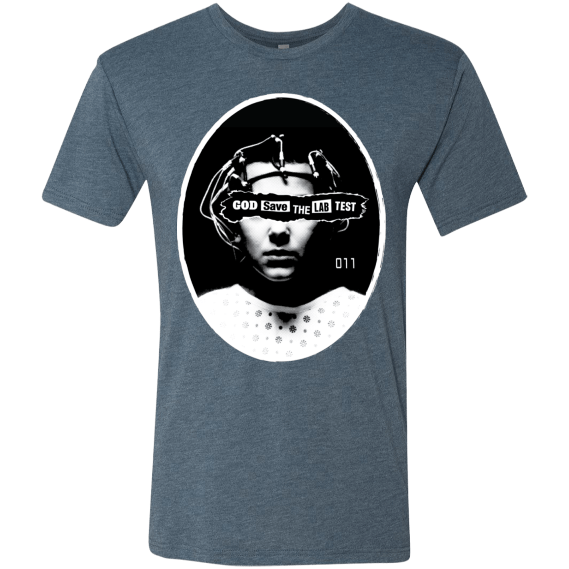 T-Shirts Indigo / S God Save The Lab Test Men's Triblend T-Shirt