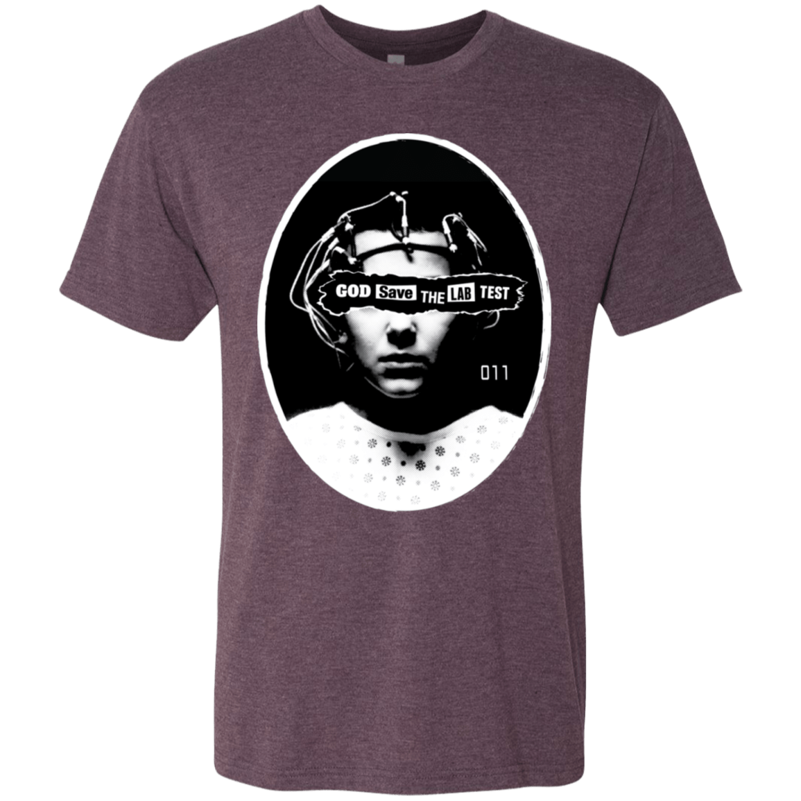 T-Shirts Vintage Purple / S God Save The Lab Test Men's Triblend T-Shirt